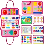Πίνακας δραστηριοτήτων - Activity board -  Mini ταμπλό δραστηριοτήτων- Παιχνίδια Montessori, πριγκίπισσες