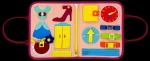 Πίνακας δραστηριοτήτων - Activity board -  Mini ταμπλό δραστηριοτήτων- Παιχνίδια Montessori, πριγκίπισσες