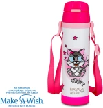 NAVA Παγούρι θερμός ανοξείδωτο "We Care", Kitty 500ml 10-001-021