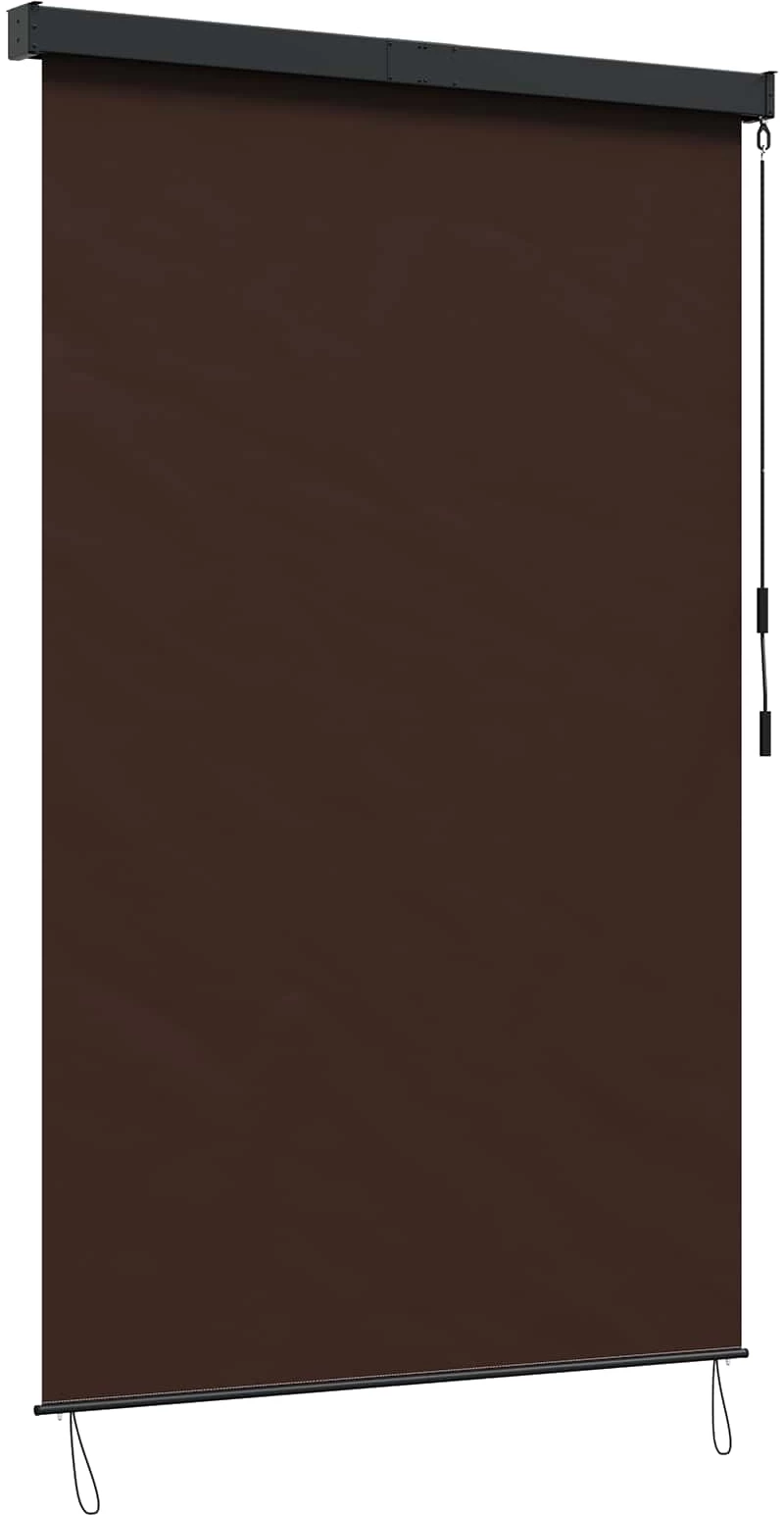 vidaXL Ρόλερ Καφέ 160 x 250 cm Ύφασμα και Αλουμίνιο