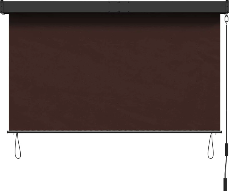 vidaXL Ρόλερ Καφέ 160 x 250 cm Ύφασμα και Αλουμίνιο