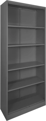Μεταλλική ντουλάπα Ugren pakoworld ανθρακί 90x40x180εκ