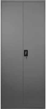 Μεταλλική ντουλάπα Ugren pakoworld ανθρακί 90x40x180εκ