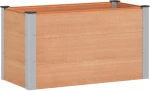 vidaXL Υπερυψωμένη Ζαρντινιέρα Καφέ 100 x 50 x 54 cm