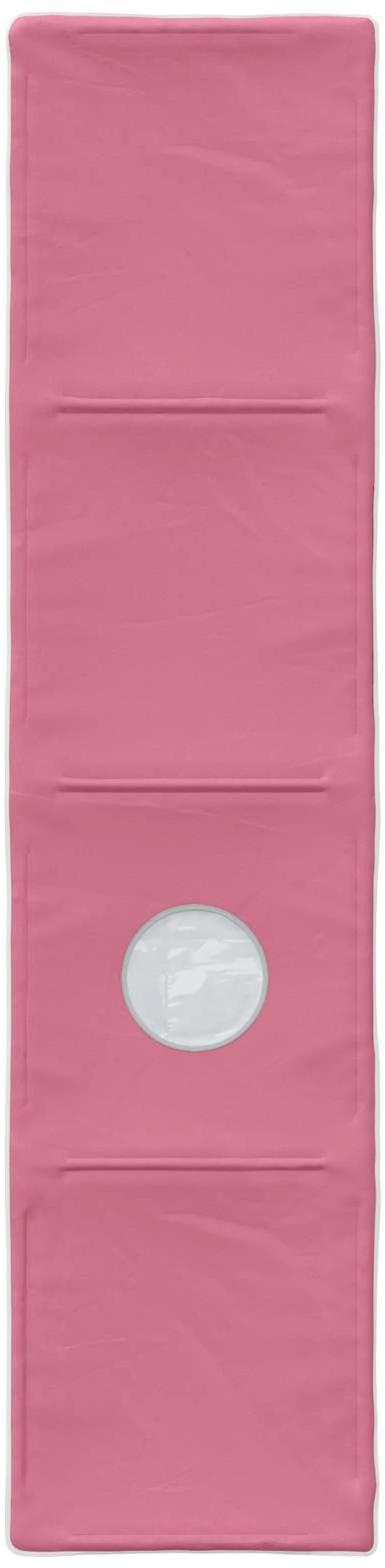 vidaXL Κρεβάτι με Σήραγγα 4 pcs Καρυδί και Ροζ Επεξεργασμένο Ξύλο