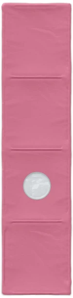 vidaXL Κρεβάτι με Σήραγγα 4 pcs Καρυδί και Ροζ Επεξεργασμένο Ξύλο