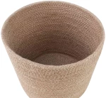 vidaXL Σετ Γλαστρών 2 pcs Φυσικό Ø 21 x 21 εκ 100% Γιούτα Τοσσά