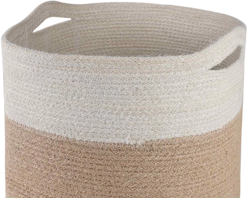 vidaXL Σετ Γλαστρών 2 pcs Φυσικό και Λευκό Ø 28 x 28 εκ