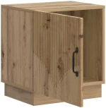 vidaXL Κομοδίνο Artisian Δρυς 43 x 34,5 x 47 εκ. Επεξεργασμένο Ξύλο
