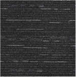 vidaXL Πλακάκι Χαλιού Ριγέ Μαύρο 50 x 50 cm 4 pcs
