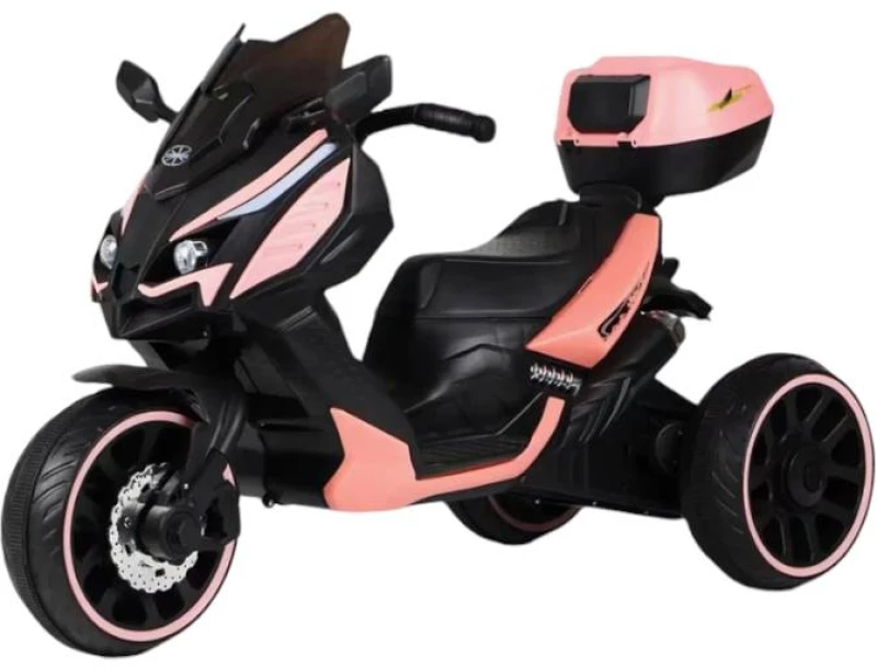 Παιδικό ηλεκτροκίνητο τρίκυκλο scooter - YH-029 - 101151 - Pink
