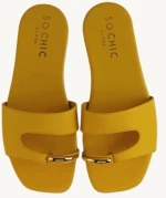 Matilda Sandal- Yellow 100% Δερμάτινα