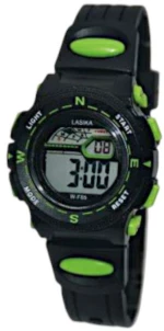 Παιδικό ψηφιακό ρολόι χειρός - WF85 - Lasika - 115147 - Black/Green