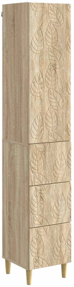 vidaXL Σέτ Ντουλαπιών 2 pcs Sonoma Δρυς 33 x 34,5 x 90 εκ