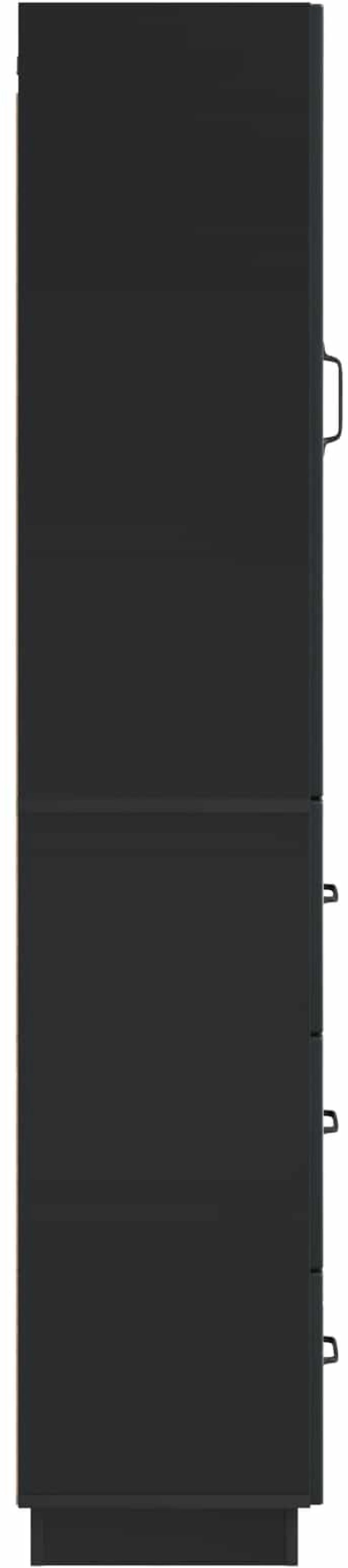 vidaXL Σέτ Ντουλαπιών 2 pcs Μαύρο 33 x 34,5 x 87 εκ.