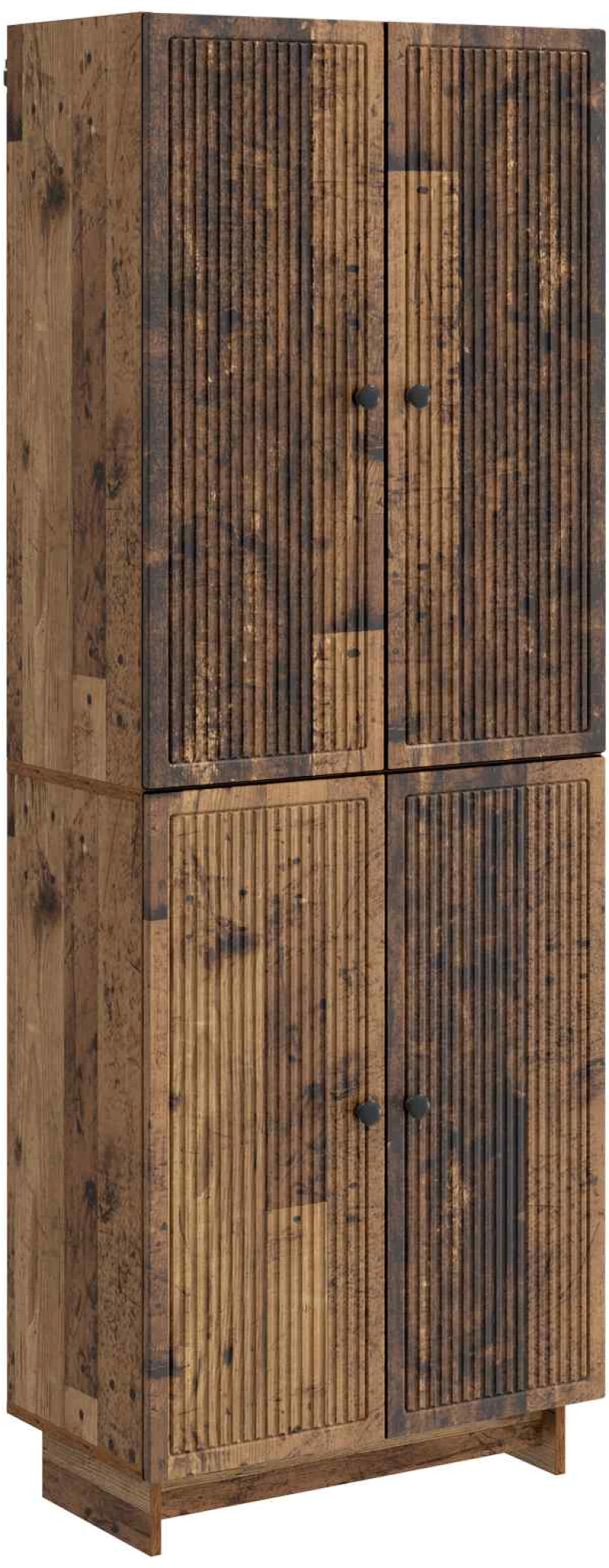 vidaXL Σέτ Ντουλαπιών 2 pcs Παλαιωμένο ξύλο 66 x 34,5 x 90 εκ