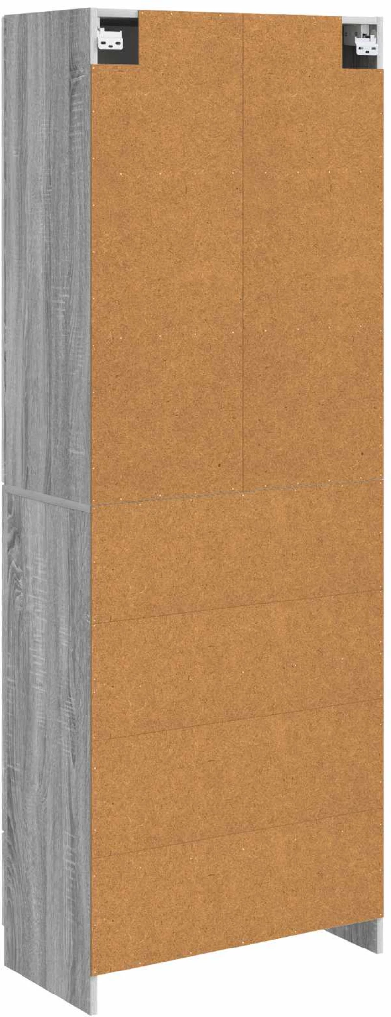 vidaXL Σέτ Ντουλαπιών 2 pcs Γκρι Sonoma 66 x 34,5 x 87 εκ.