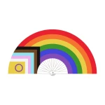 LGBTQIA Fan - Βεντάλια Pride