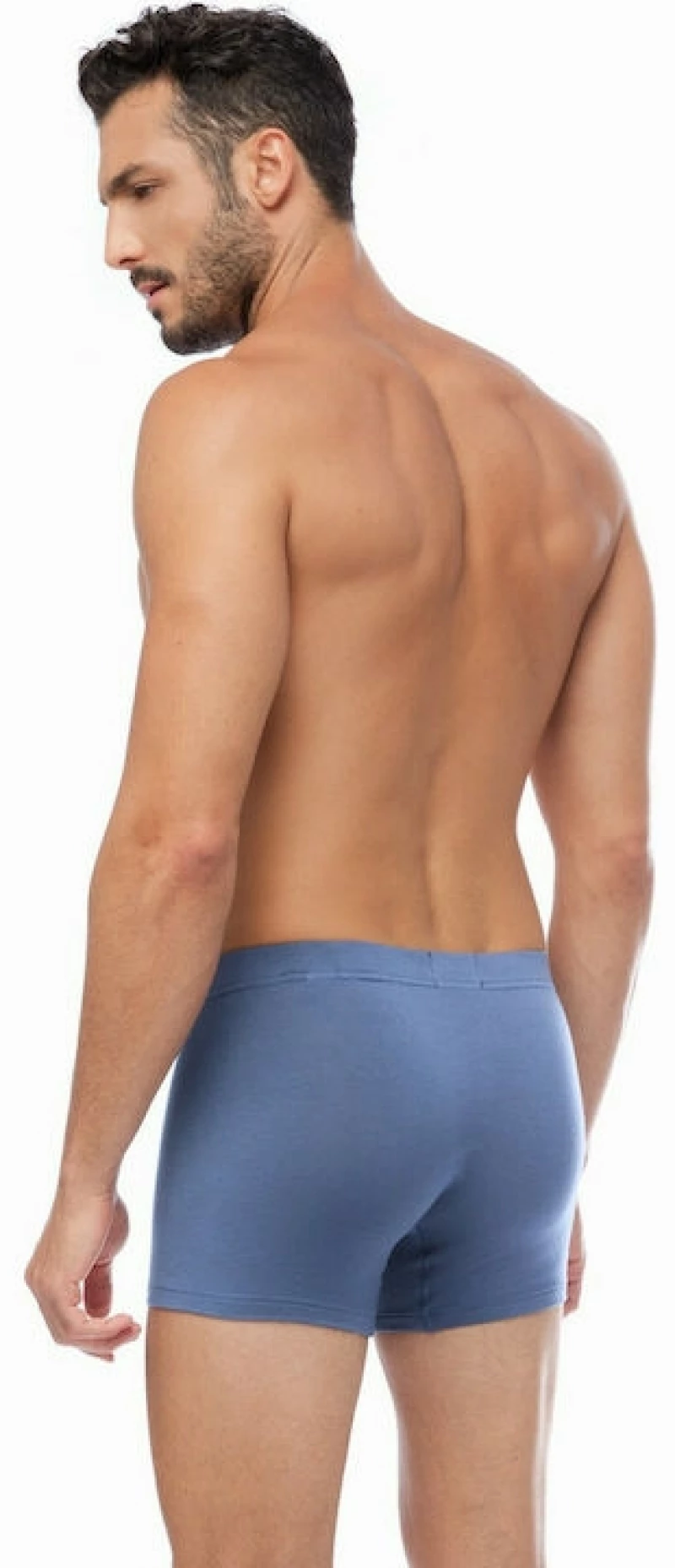 Μπόξερ ανδρών Minerva Tencel modal 2 Τεμάχια 90-20481-143 Μπλε-ραφ 5207395085642