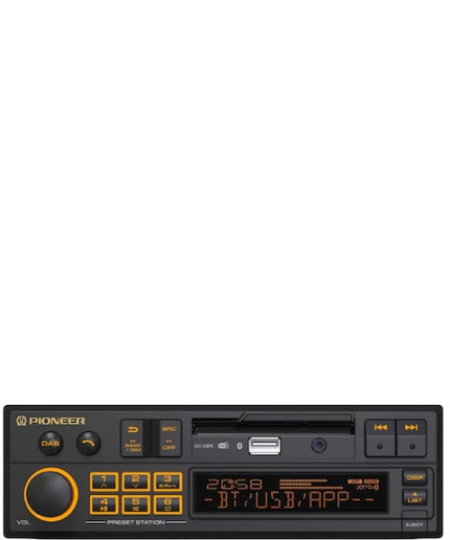 Pioneer Ηχοσύστημα Αυτοκινήτου 1DIN (Bluetooth/USB)