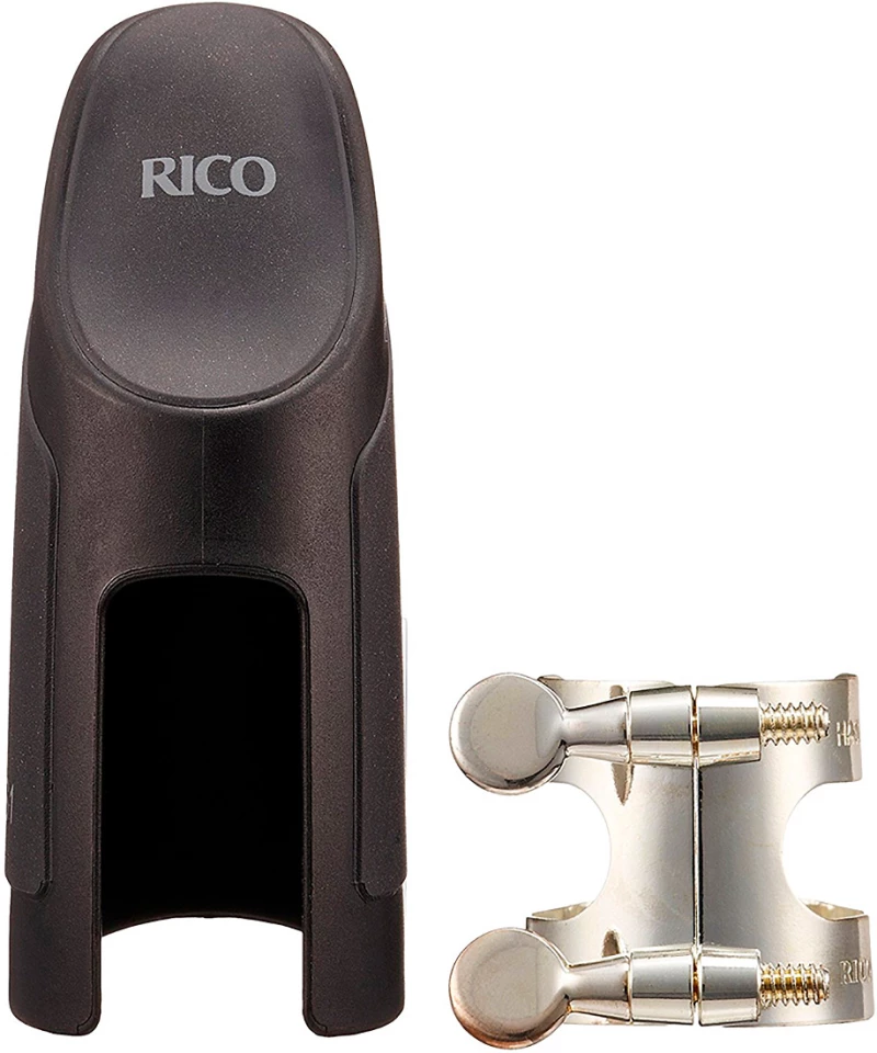 Daddario H-Ligature & Cap, Alto Sax - Silver