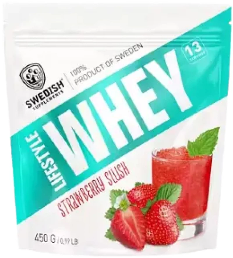 Swedish Supplements Lifestyle Whey [450 Γραμμάρια] Φράουλα