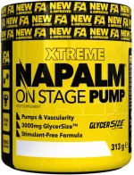 FA Nutrition NAPALM On Stage Pump | Stim-Free Pre-Workout Formula [313 Γραμμάρια] Μάνγκο με λεμόνι