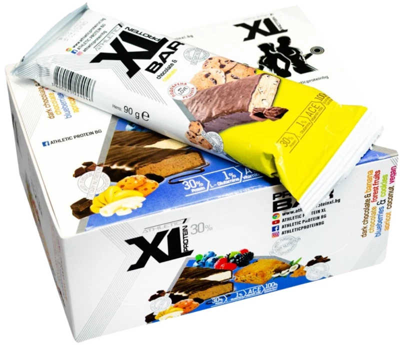 XL Athletic Protein XL Protein Bar [90 Γραμμάρια] Σοκολάτα με μπισκότα