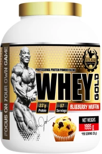Dexter Jackson Signature Series Gold Series | Gold Whey Protein Blend [1995 Γραμμάρια] Κέικ μυρτίλος