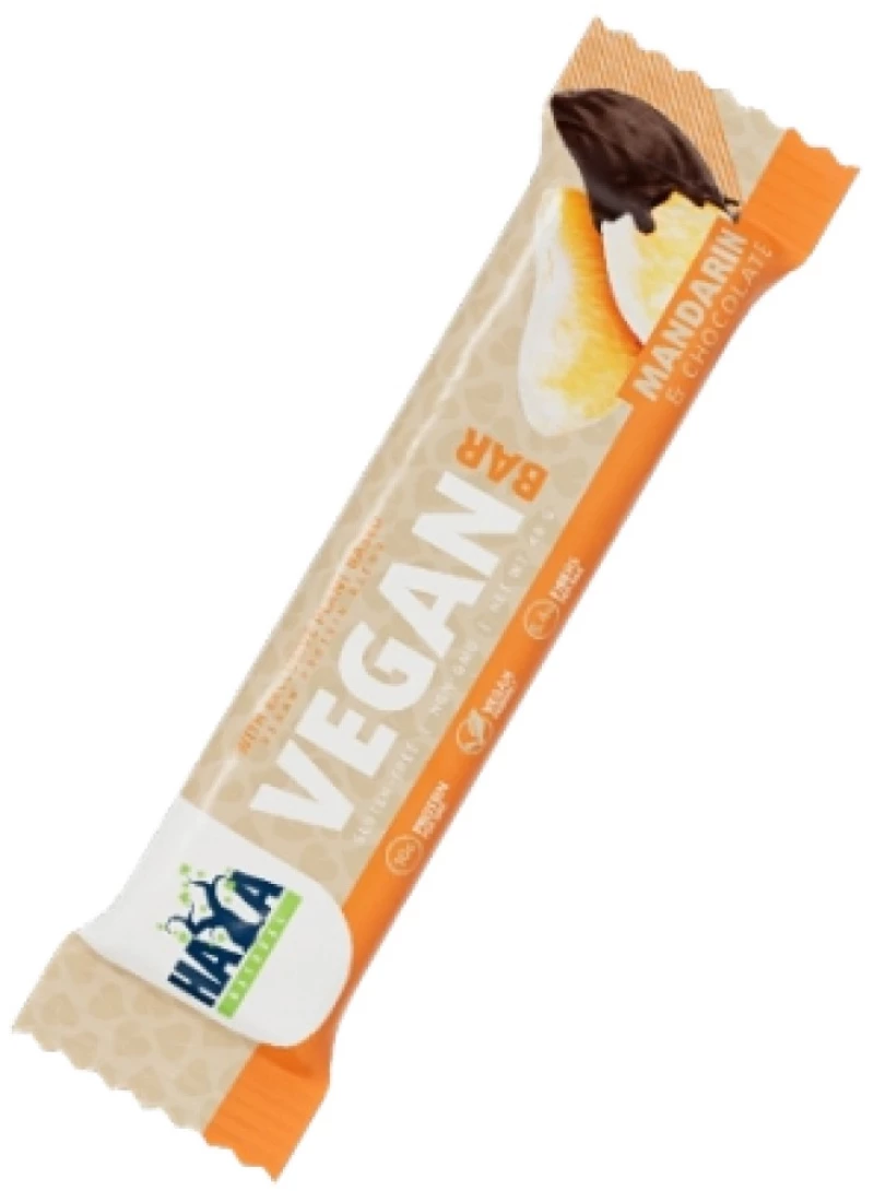Haya Labs Vegan Protein Bar [40 Γραμμάρια] Σοκολάτα με μανταρίνι