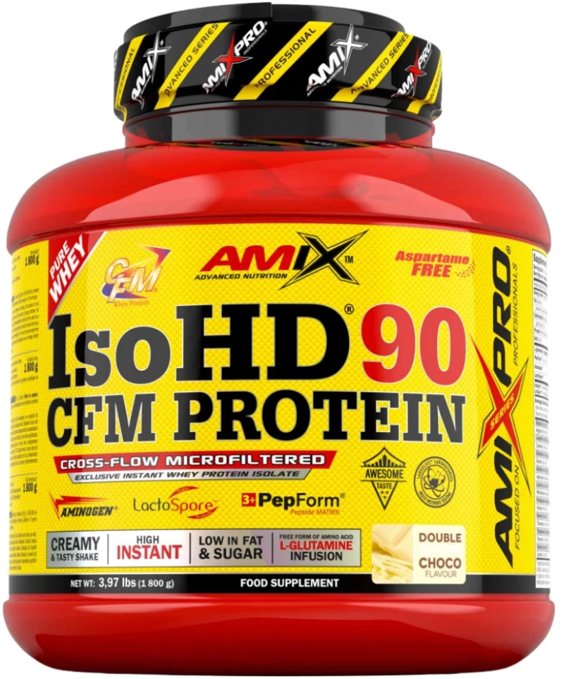 AMIX Nutrition AmixPro® Iso HD CFM Protein 90 [1800 Γραμμάρια] Διπλή λευκή σοκολάτα