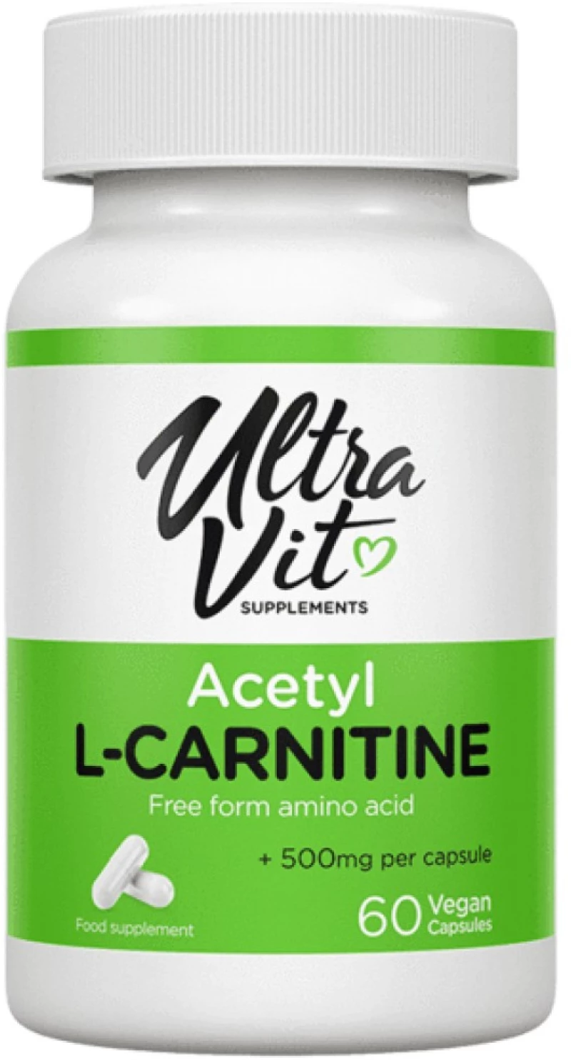UltraVit by VPLab Acetyl L-Carnitine ALCAR 500 mg [60 Κάψουλες]