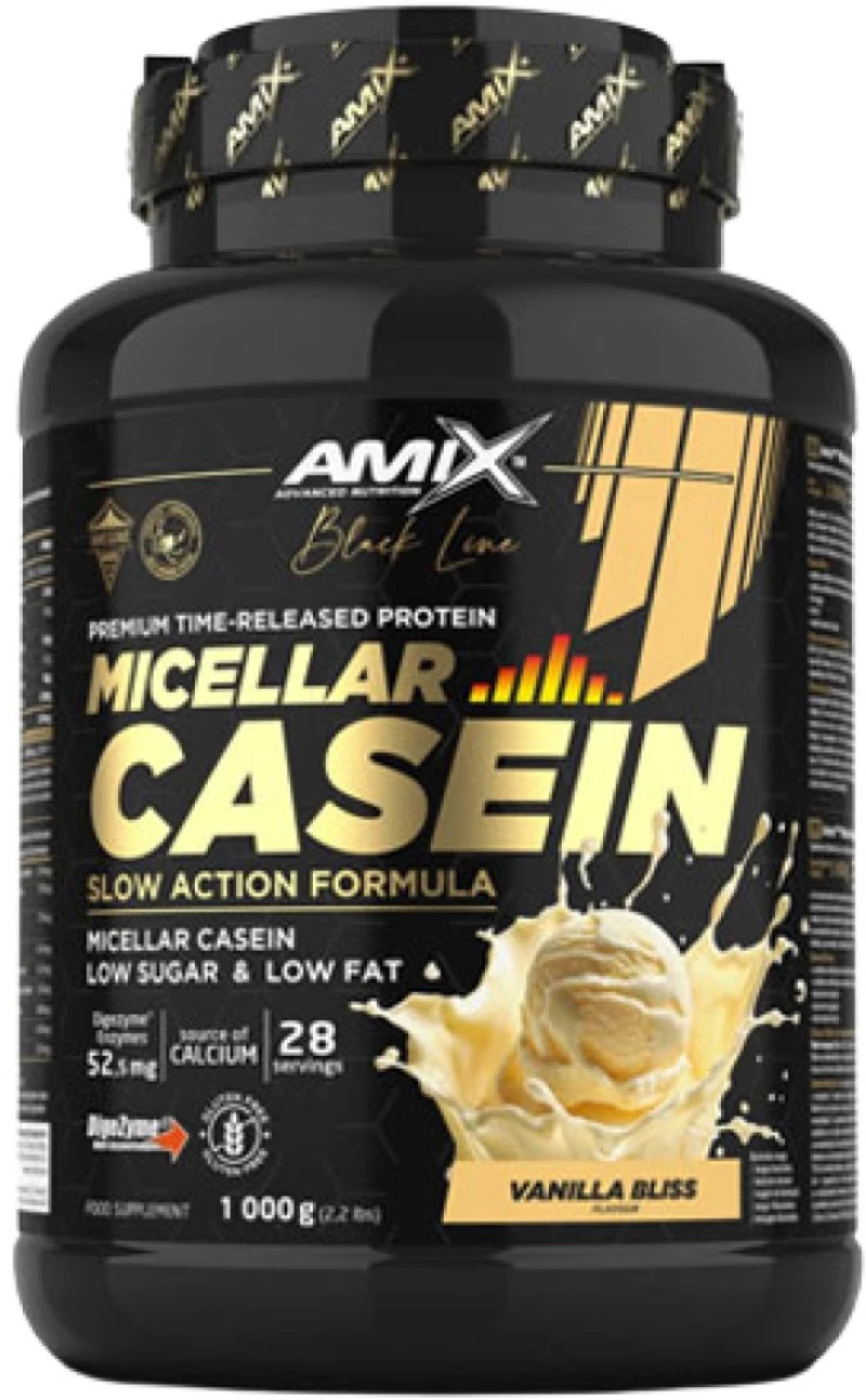 AMIX Nutrition Black Line Micellar Casein [1000 Γραμμάρια] Αλμυρή καραμέλα