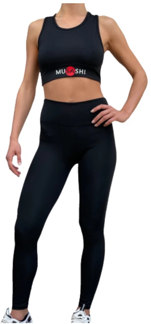 Musashi Women Leggings Lycra - Black