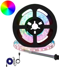 Λωρίδα LED 4 pcs Μαύρο και Διαφανές 75 x 0,8 x 0,3 εκ |3429114