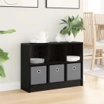 Πλαϊνό γραφείο με συρτάρι Μαύρη Οξυά 73,5 x 22,5 x 53,5 εκ |8000501