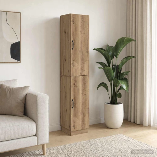 Σέτ Ντουλαπιών 2 pcs Artisan Δρυς Επεξεργασμένο Ξύλο |3416798
