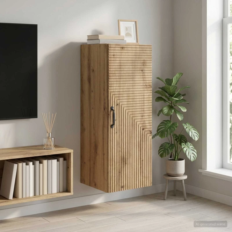 Τοίχου Ντουλάπα Artisan Δρυς 33 x 34,5 x 90 εκ |898594