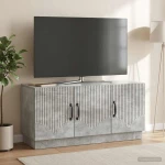 Ντουλάπι TV Γκρι Σκυροδέματος 99 x 34,5 x 47 εκ |895408
