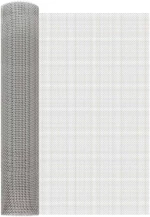 Πλέγμα Οθόνης 60 x 500 cm 6 Mesh Ανοξείδωτο Ατσάλι 201 Ασημί |42039651