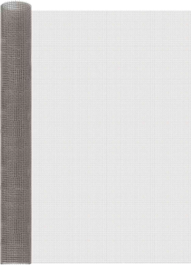 Πλέγμα Οθόνης 100 x 1000 cm 3 Mesh Ανοξείδωτο Ατσάλι 201 Ασημί |42039640