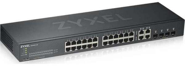 Zyxel GS1920-24HPV2 Managed L2 PoE+ Switch με 24 Θύρες Gigabit (1Gbps) Ethernet και 4 SFP Θύρες
