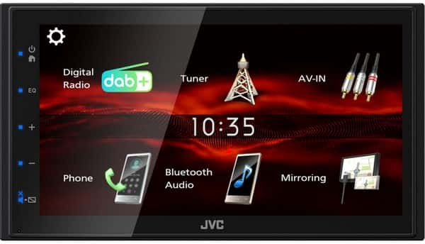 JVC KWM080DBT Ηχοσύστημα Αυτοκινήτου 2DIN (Bluetooth/USB/WiFi/GPS)
