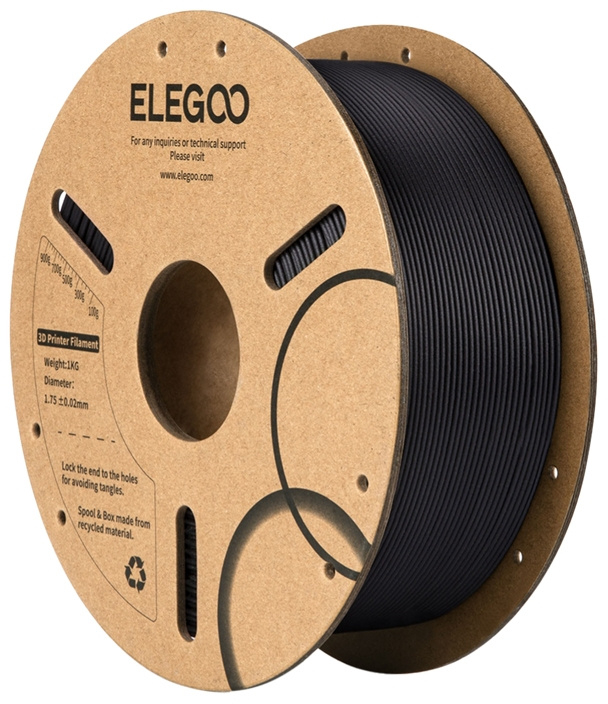 ELEGOO PLA-CF Filament (Μαύρο)