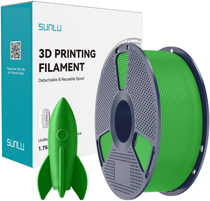 Filament Sunlu PLA υψηλής ταχύτητας Πράσινο