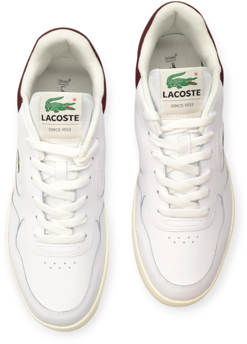 LACOSTE LINESET 2231 SMA 37-46SMA00452G1 2G1 WHT/BURG