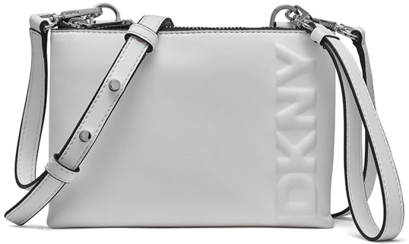 DKNY HANDBAG CROSS BODY TINSLEY R51EZJ26 MARSHMALLOW
