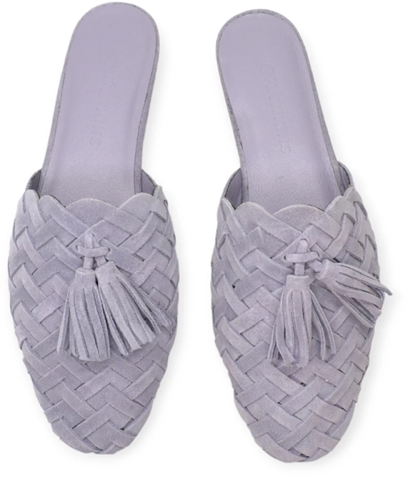 HAWKINS MULES 7096 LILA SUEDE
