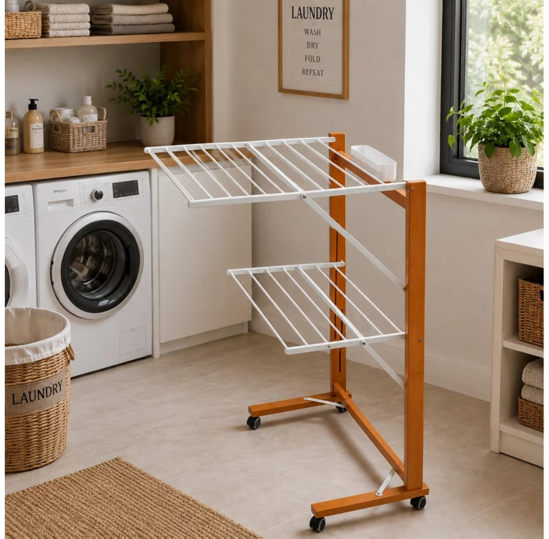 ΑΠΛΏΣΤΡΕΣ DRYING RACK COLIBRI 11 METERS CHERRY WOOD ARIT  69