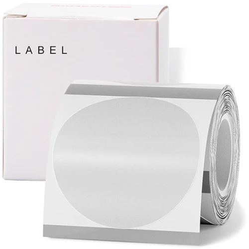 Direct Thermal Label Niimbot T50x50-150 Transparent Round (6975746634397)